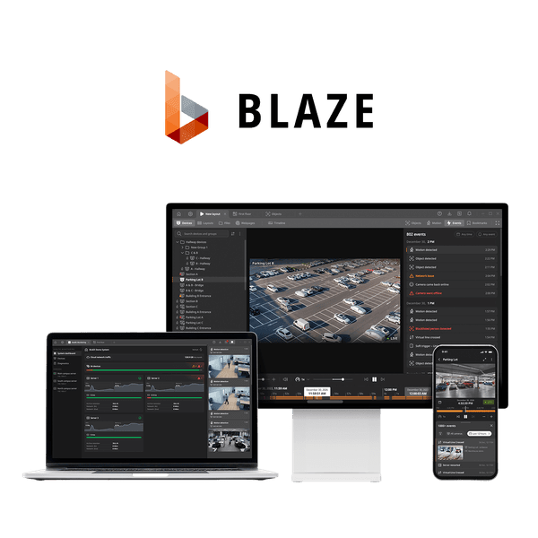BLAZE — Hybrid AI VMS