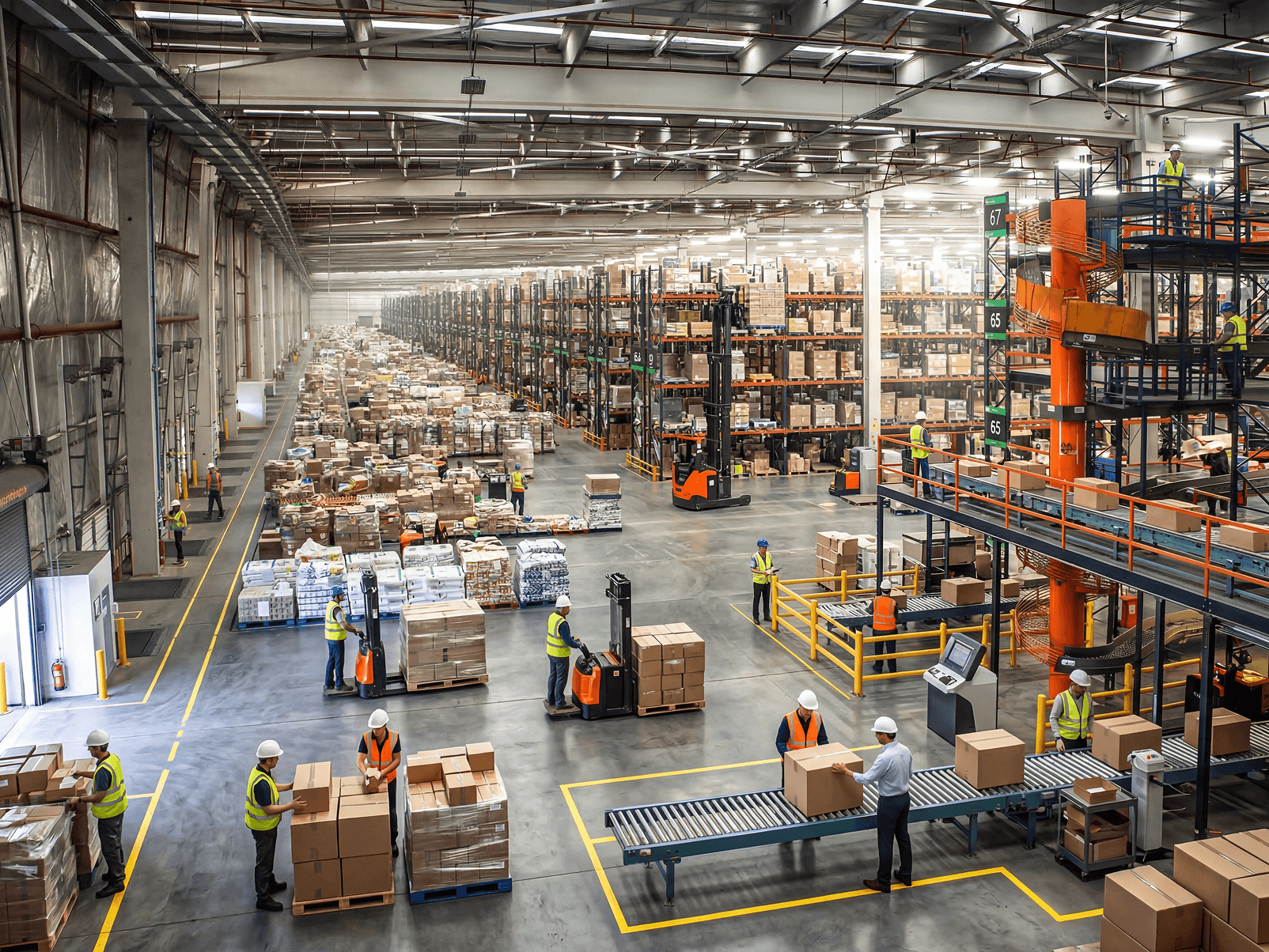 Optimizing supply chain efficiency with advanced logistics solutions.