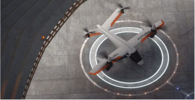 el Butterfly es un avión VTOL