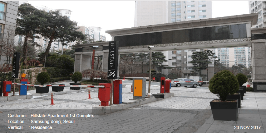 Hanwha Vision establishes Integrated Security System for a large Apartment Complex
