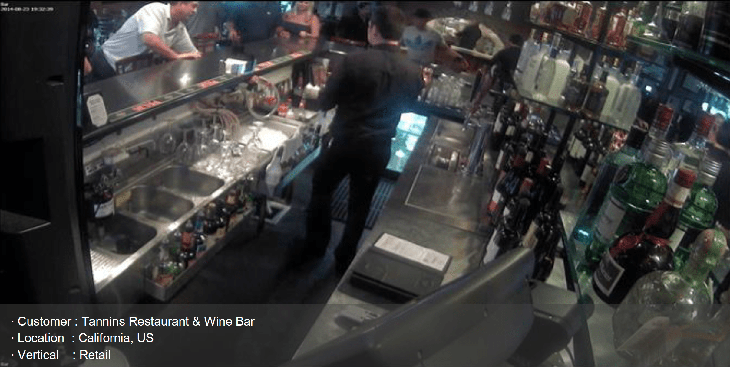 Tannins Restaurant And Bar Improves Security With Hanwha Video Surveillance System