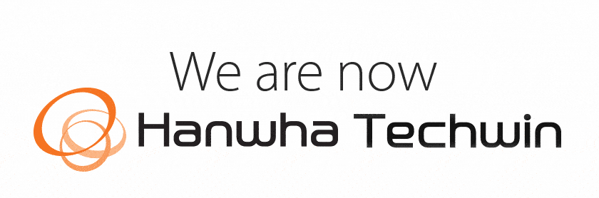 We are now Hanwha Vision logo
